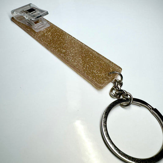 Gold Keychain Card Grabber