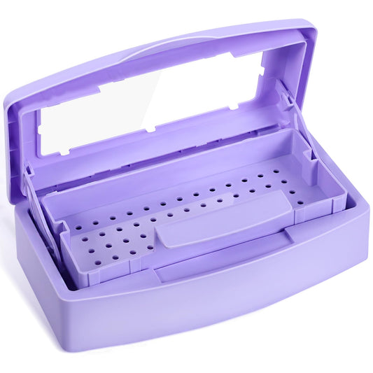 Purple Disinfectant Tray